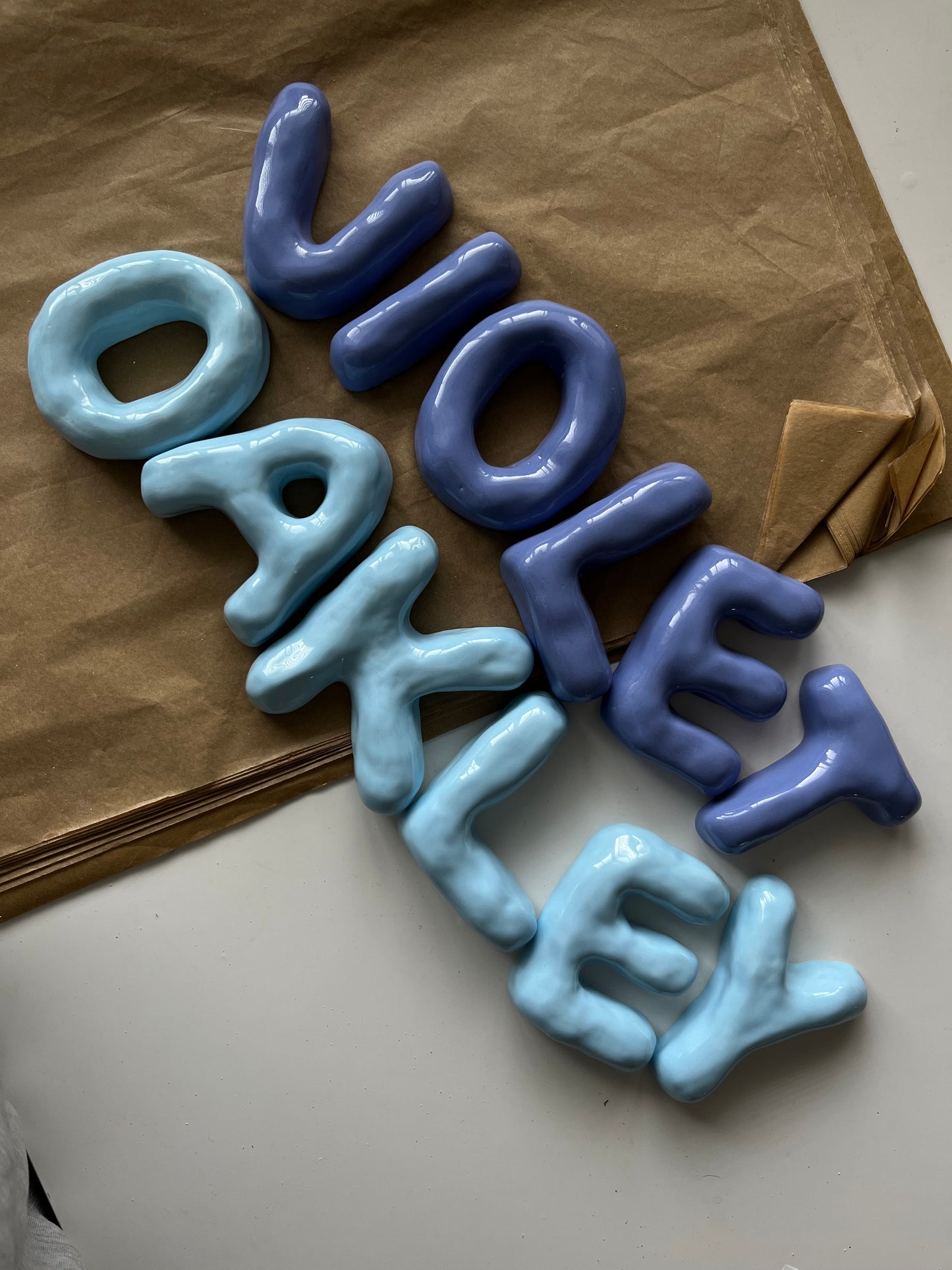 pre-order - Alphabet Ceramic Letters