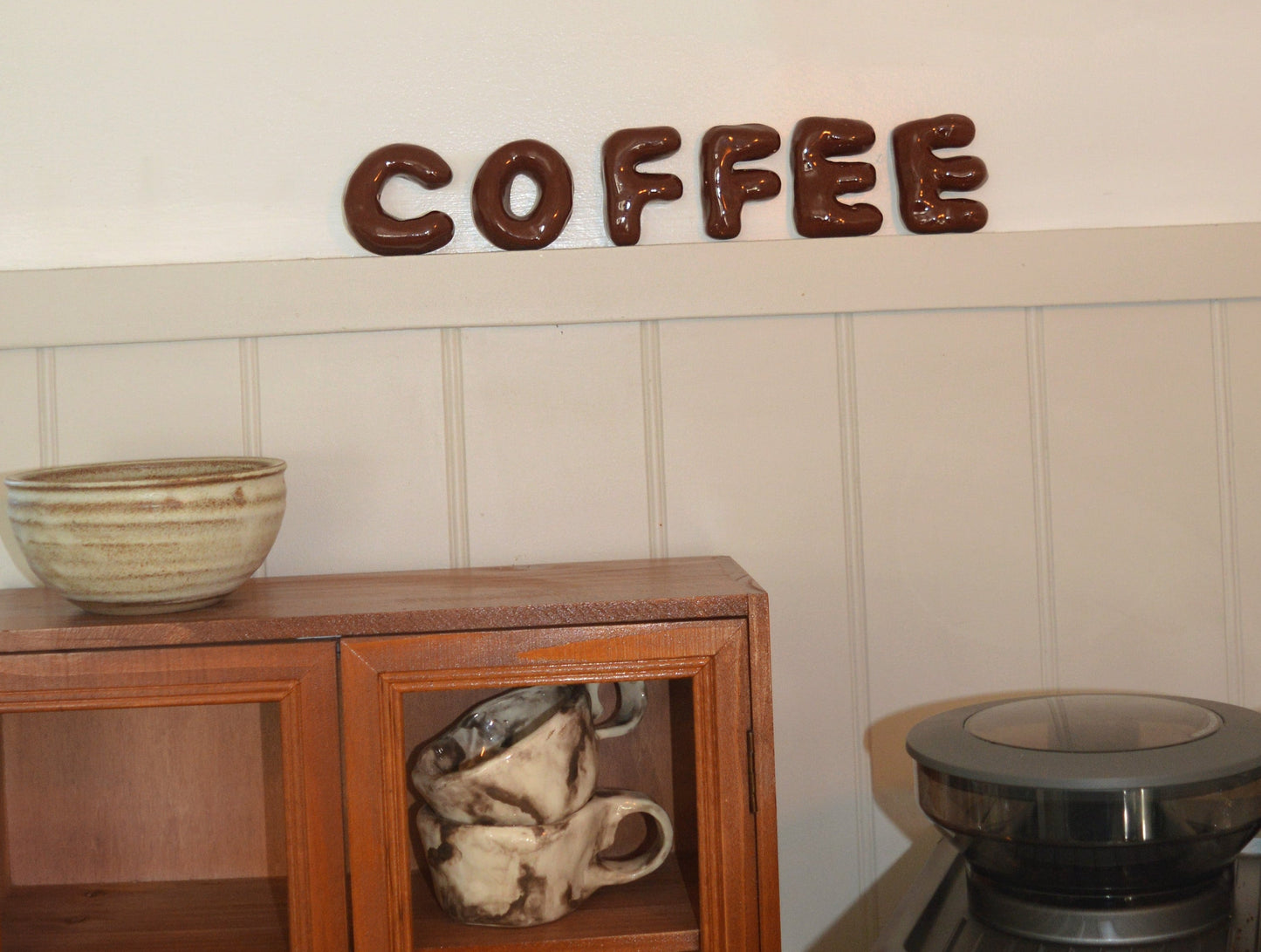 pre-order "coffee" sign