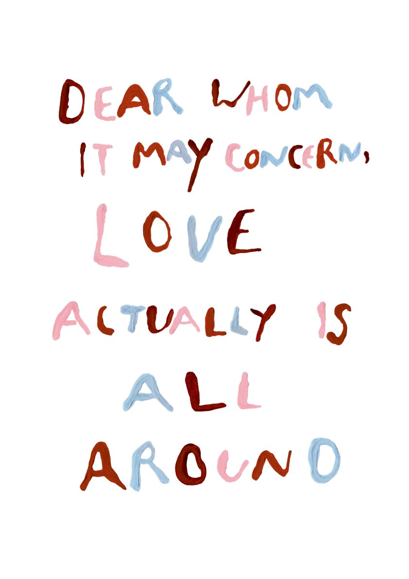 LOVE IS ALL AROUND